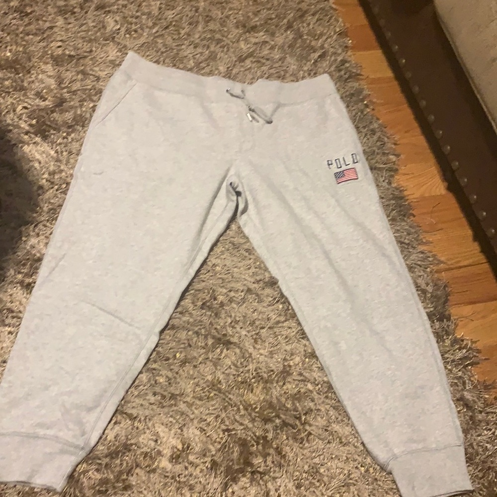 XL (women’s polo sweatpants worn a handful of time